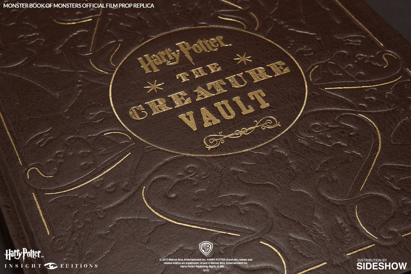 Illustration for article titled That Monster Book of Monsters Replica Comes With a Real Textbook